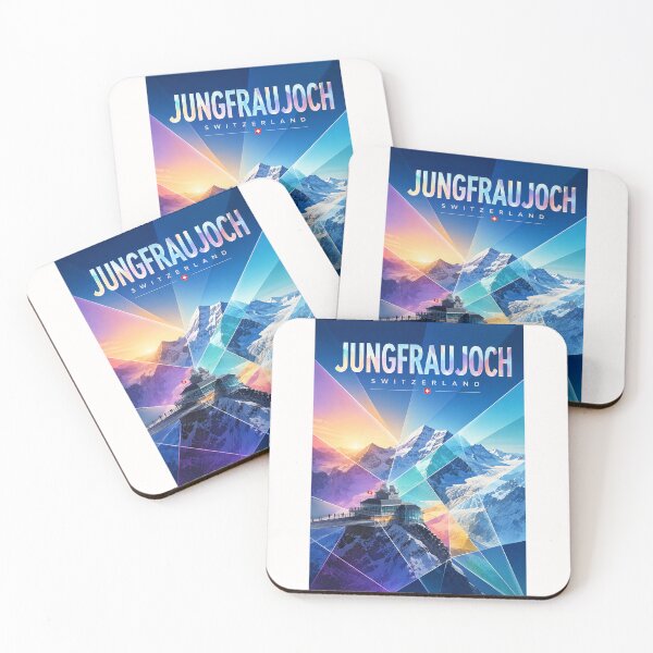 Item preview, Jungfraujoch Switzerland Alpine Summit above Aletsch Glacier designed and sold by Places On Earth.