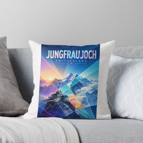 Item preview, Jungfraujoch Switzerland Alpine Summit above Aletsch Glacier designed and sold by Places On Earth.