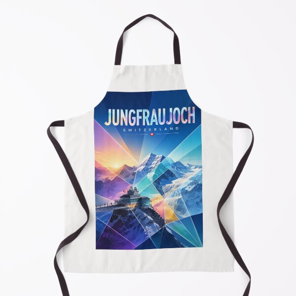 Item preview, Jungfraujoch Switzerland Alpine Summit above Aletsch Glacier designed and sold by Places On Earth.