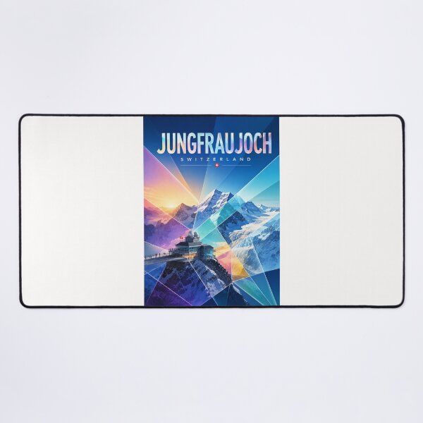 Item preview, Jungfraujoch Switzerland Alpine Summit above Aletsch Glacier designed and sold by Places On Earth.