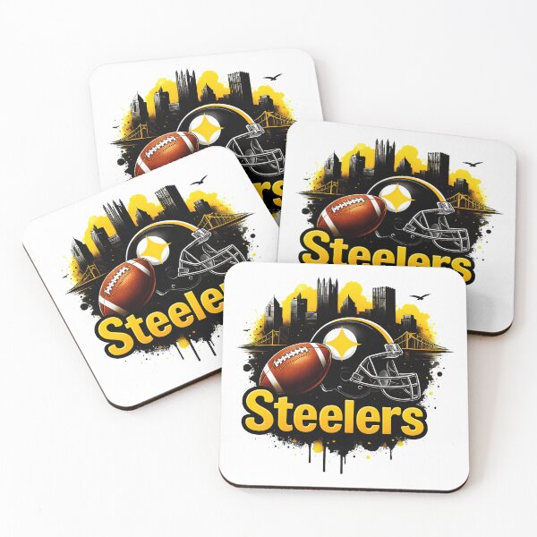 Item preview, Pittsburgh Steelers Skyline Football Art designed and sold by JasonGard86375.