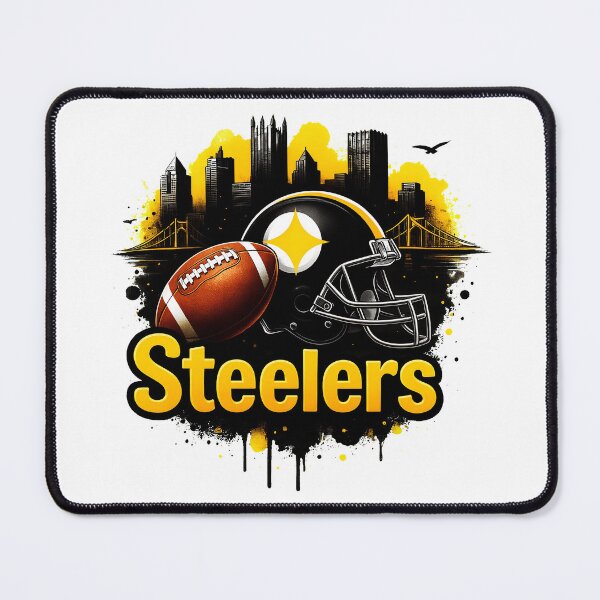 Item preview, Pittsburgh Steelers Skyline Football Art designed and sold by JasonGard86375.