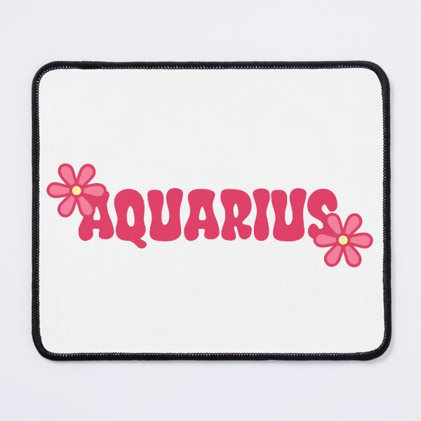 Item preview, Aquarius Pink Flowery Boho Cute designed and sold by SlimyFish.