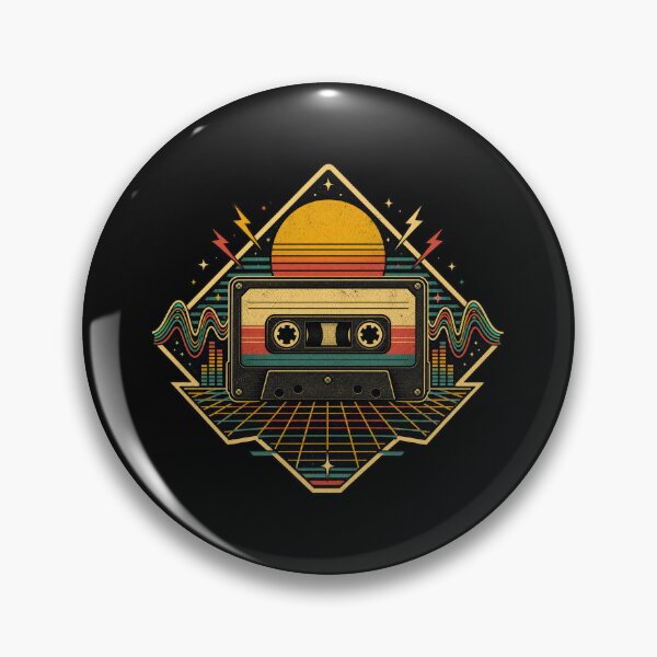Item preview, Culture Retro Cassette Tape 80s Mixtape Vintage Music designed and sold by Uglyandcute.