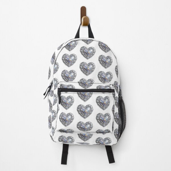 Item preview, Puffy Inflated Chrome Heart designed and sold by Teeny Quities.