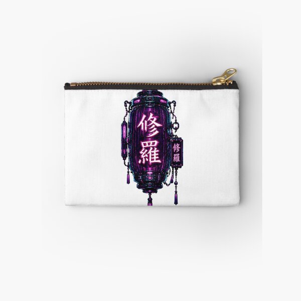 Item preview, Shura Cyberpunk Lantern - Purple Neon Japanese Sign designed and sold by kummo-0319.