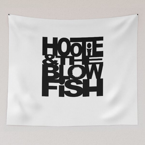 Item preview, HOOTIE AND THE BLOWFISH WHITE LOGO designed and sold by OwiebrainhurTss.
