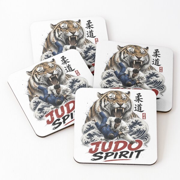 Item preview, Judo Spirit Tiger Wave designed and sold by redblink store.