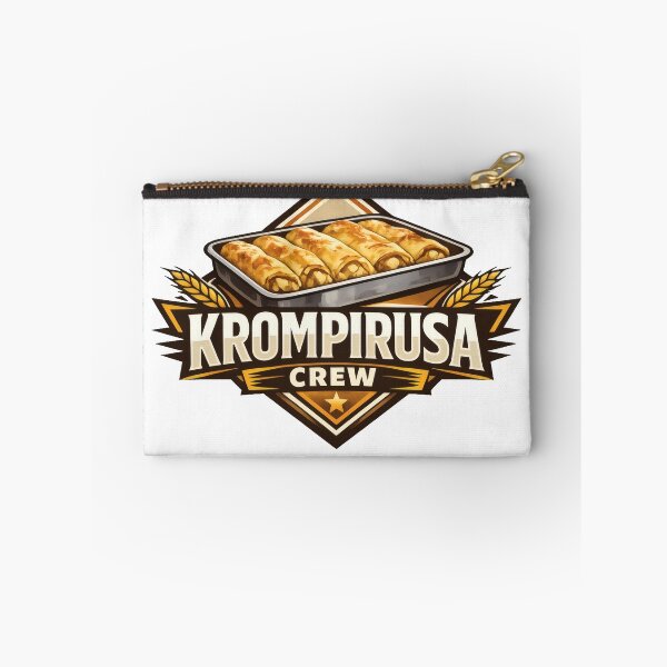 Item preview, Krompirusa Crew Geometric Balkan Food designed and sold by OfficialBalkan.