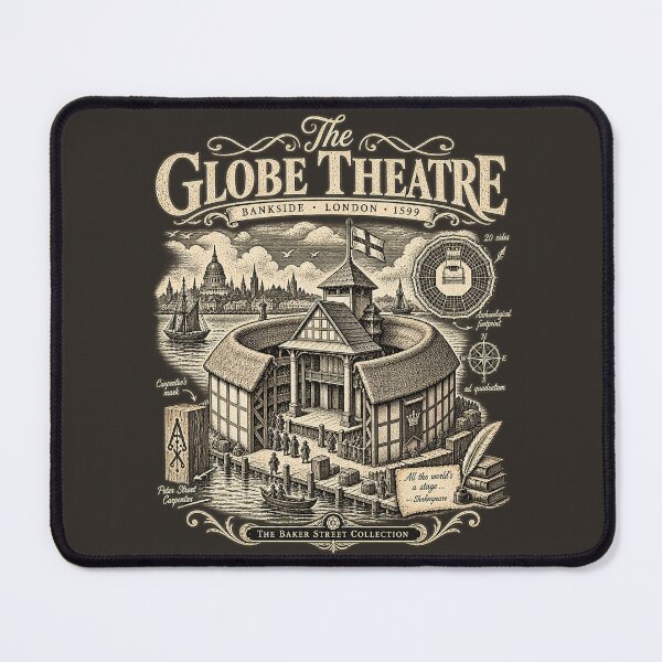 Item preview, Shakespeare’s Globe Theatre — Bankside 1599 designed and sold by The Baker Street Collection.
