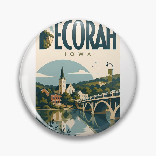 Item preview, Decorah Iowa Upper Iowa River and Historic Bluff Country designed and sold by Places On Earth.