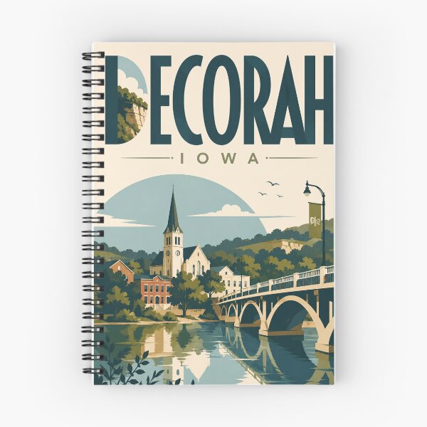 Item preview, Decorah Iowa Upper Iowa River and Historic Bluff Country designed and sold by Places On Earth.