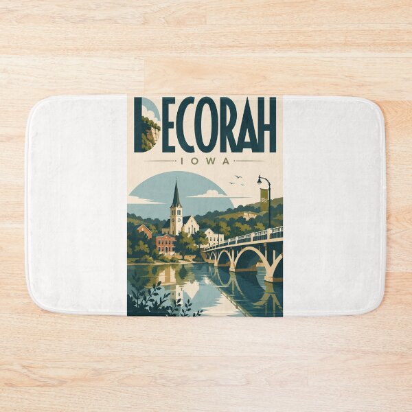 Item preview, Decorah Iowa Upper Iowa River and Historic Bluff Country designed and sold by Places On Earth.