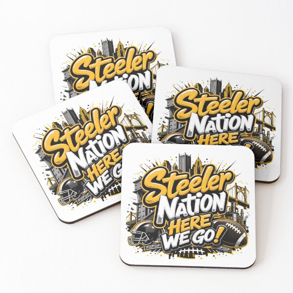 Item preview, Steeler Nation Here We Go designed and sold by GregorySm18789.