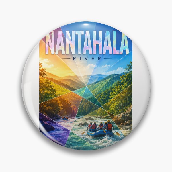 Item preview, Nantahala River North Carolina Whitewater through Appalachian Mountains designed and sold by Places On Earth.