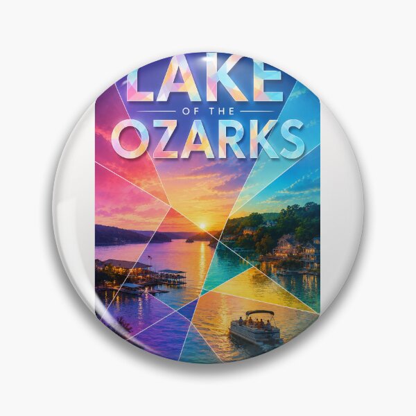 Item preview, Lake of the Ozarks Missouri Sunset over Osage River Waterfront designed and sold by Places On Earth.