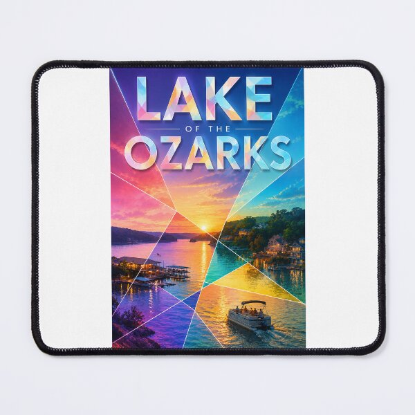 Item preview, Lake of the Ozarks Missouri Sunset over Osage River Waterfront designed and sold by Places On Earth.