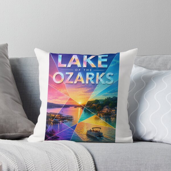 Item preview, Lake of the Ozarks Missouri Sunset over Osage River Waterfront designed and sold by Places On Earth.