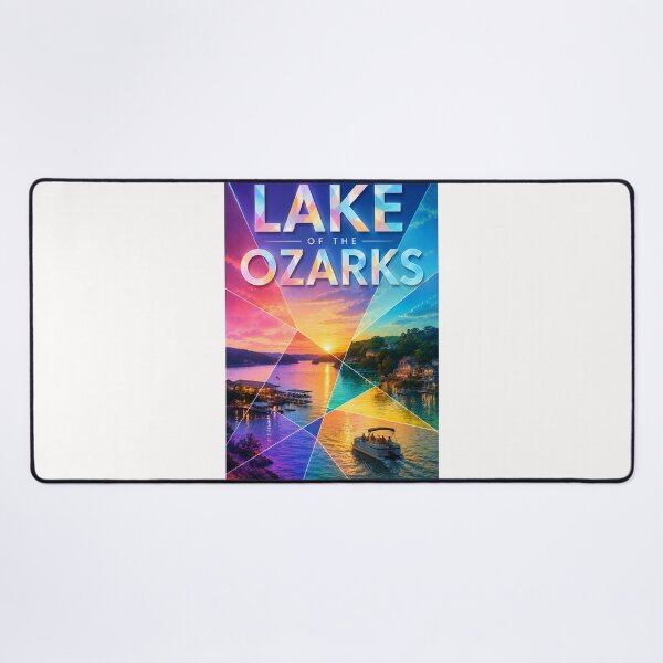 Item preview, Lake of the Ozarks Missouri Sunset over Osage River Waterfront designed and sold by Places On Earth.