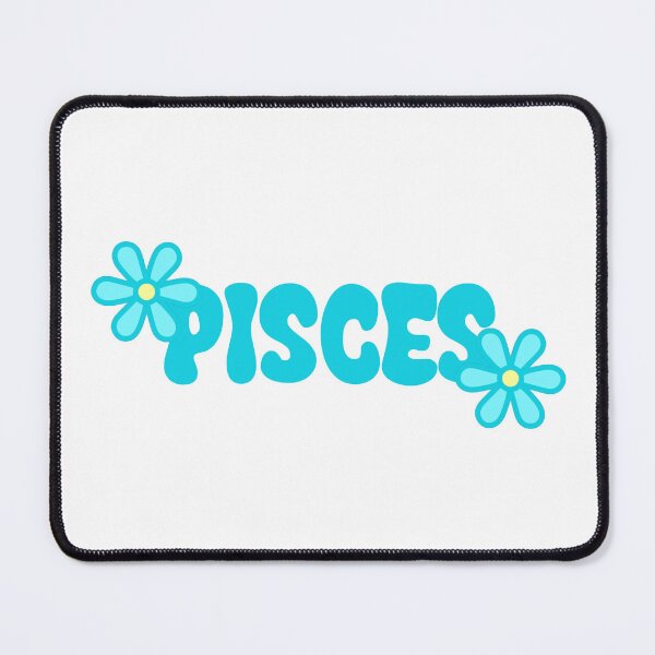 Item preview, Pisces Blue Flowery Boho Cute designed and sold by SlimyFish.