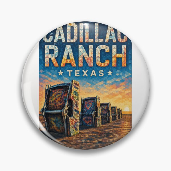 Item preview, Cadillac Ranch Amarillo Texas Route 66 Landmark designed and sold by Places On Earth.