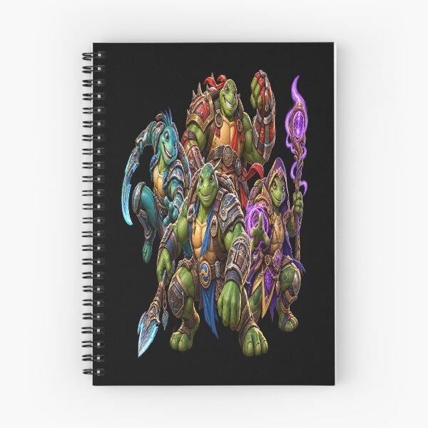 Item preview, Mutant Turtle Warriors – Fantasy Hero Team designed and sold by TroviTutto.