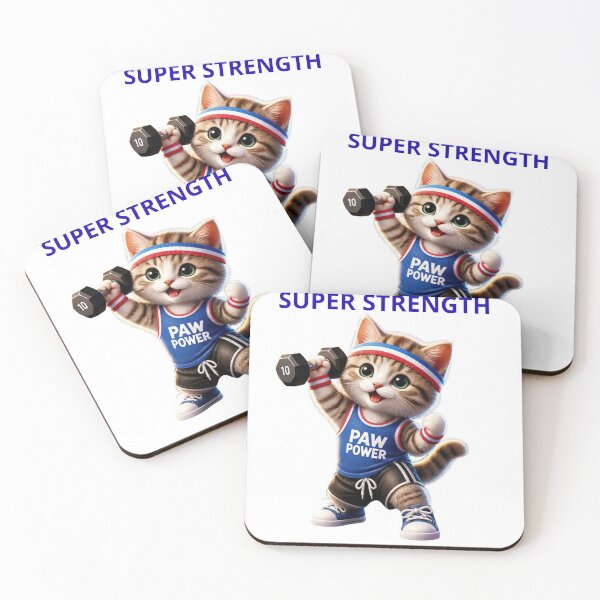 Item preview, Swole Kitten Workout designed and sold by SALVO180674.