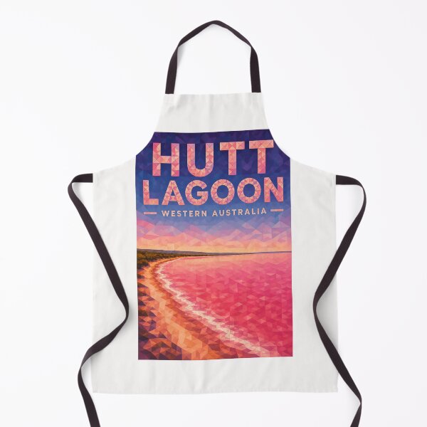 Item preview, Hutt Lagoon Western Australia Pink Lake near Port Gregory designed and sold by Places On Earth.
