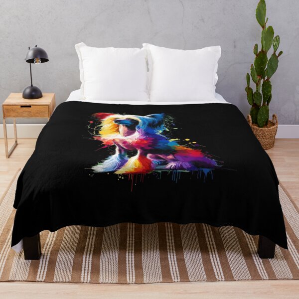 Item preview, Chinese Crested Dog Colorful designed and sold by goombi-creative.