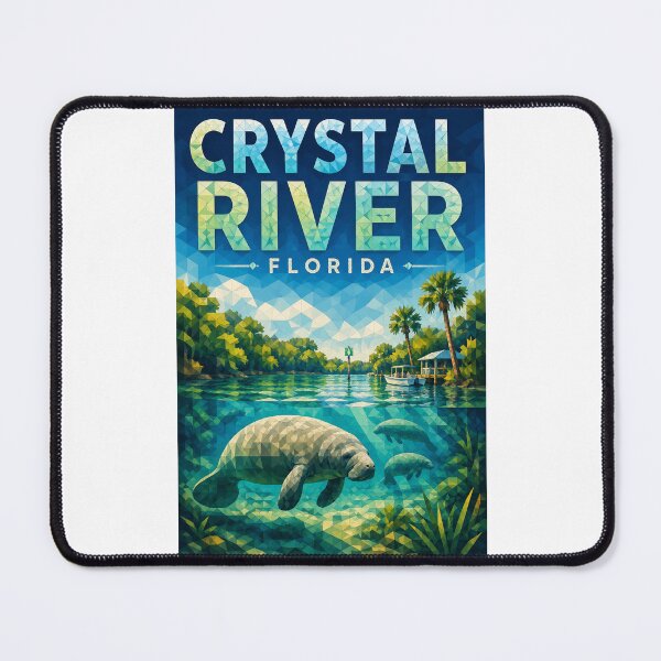 Item preview, Crystal River Florida Manatees and Kings Bay Springs designed and sold by Places On Earth.