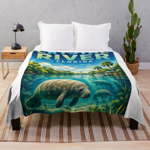Item preview, Crystal River Florida Manatees and Kings Bay Springs designed and sold by Places On Earth.