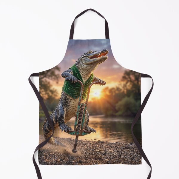 Item preview, Happy Alligator on Pogo Stick designed and sold by Tridentulus.
