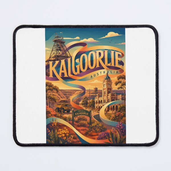 Item preview, Kalgoorlie Western Australia Goldfields Mining Heritage designed and sold by Places On Earth.