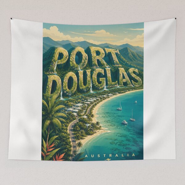 Item preview, Port Douglas Queensland Tropical Coast and Great Barrier Reef Gateway designed and sold by Places On Earth.
