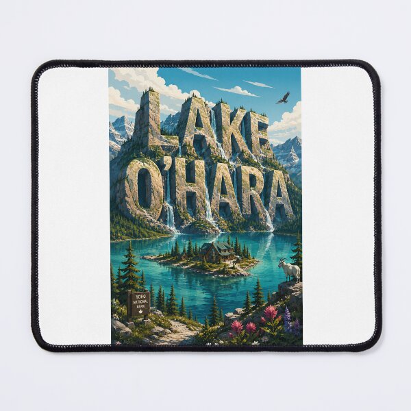 Item preview, Lake O'Hara Yoho National Park Canadian Rockies Wilderness designed and sold by Places On Earth.