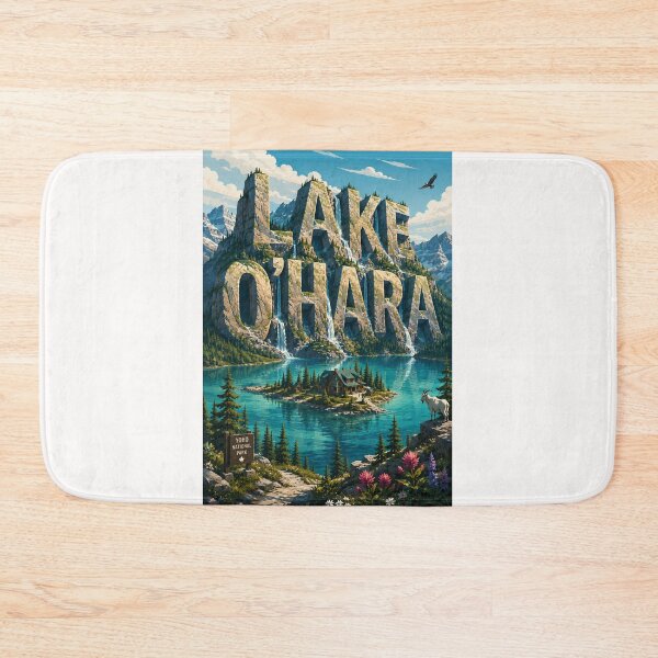 Item preview, Lake O'Hara Yoho National Park Canadian Rockies Wilderness designed and sold by Places On Earth.