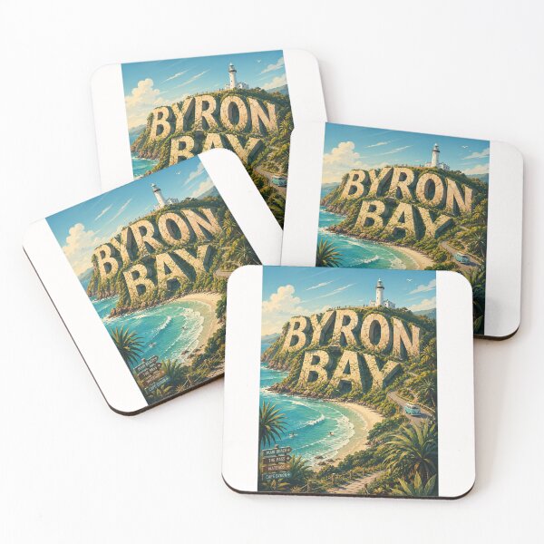Item preview, Byron Bay Cape Byron Lighthouse Main Beach New South Wales Coast designed and sold by Places On Earth.