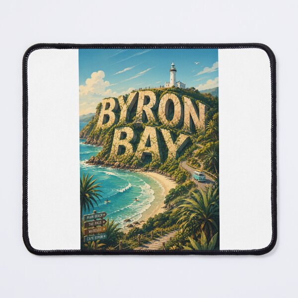 Item preview, Byron Bay Cape Byron Lighthouse Main Beach New South Wales Coast designed and sold by Places On Earth.