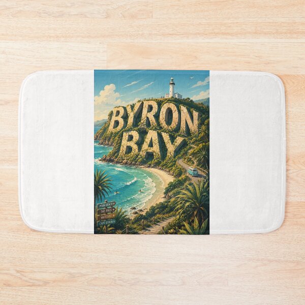 Item preview, Byron Bay Cape Byron Lighthouse Main Beach New South Wales Coast designed and sold by Places On Earth.