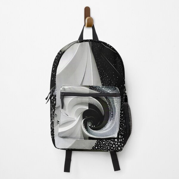 Item preview, Abstract Spiral Design in Black and White designed and sold by Vicky Brago-Mitchell®.