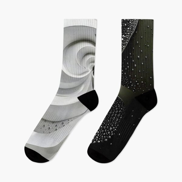 Item preview, Abstract Spiral Design in Black and White  designed and sold by Vicky Brago-Mitchell®.