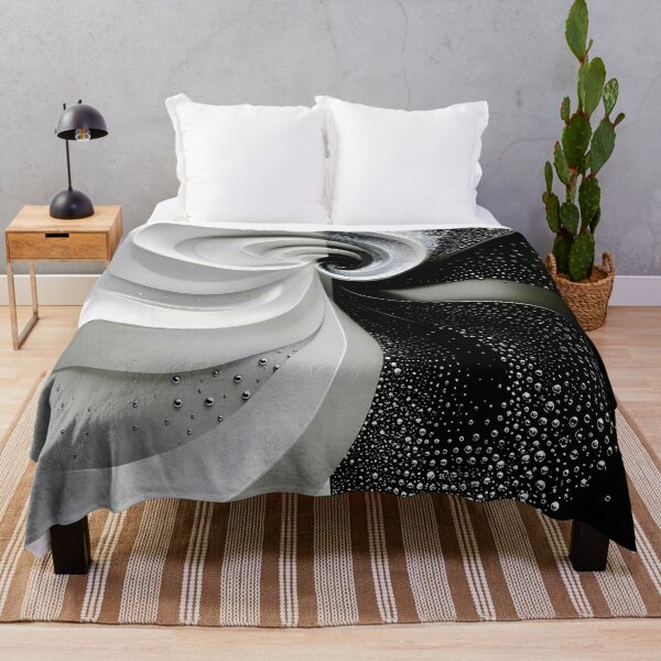 Item preview, Abstract Spiral Design in Black and White designed and sold by Vicky Brago-Mitchell®.