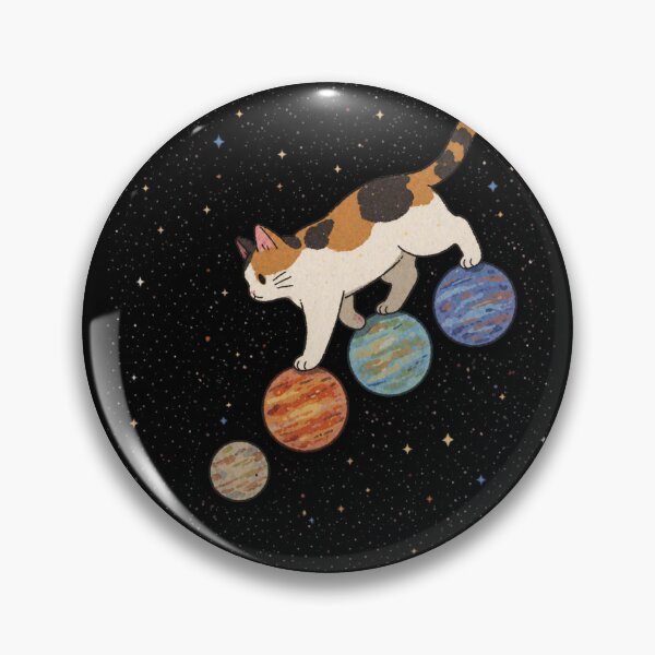 Item preview, Calico Cat walks across the Galaxy. designed and sold by Birdie and Flynn.