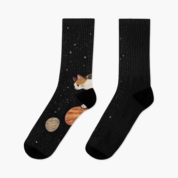Item preview, Calico Cat walks across the Galaxy. designed and sold by Birdie and Flynn.
