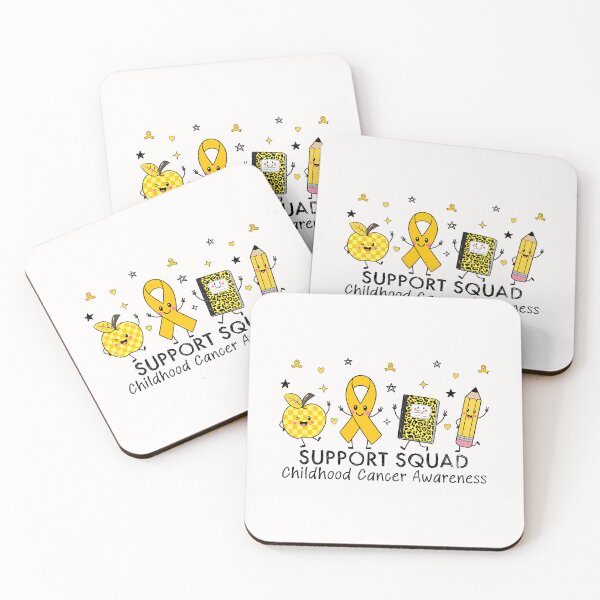 Item preview, Doodle Childhood Cancer Awareness Support Squad designed and sold by jackelmbradyt.