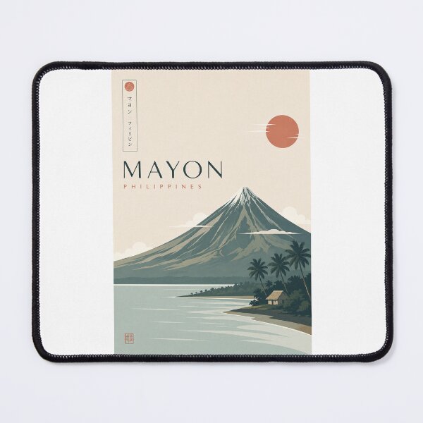 Item preview, Mayon Volcano Albay Philippines beneath the Bicol Skyline designed and sold by Places On Earth.