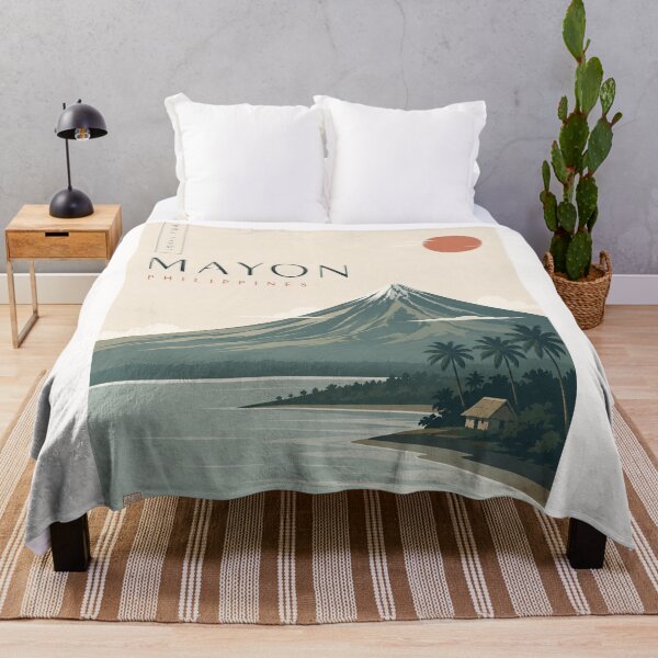 Item preview, Mayon Volcano Albay Philippines beneath the Bicol Skyline designed and sold by Places On Earth.
