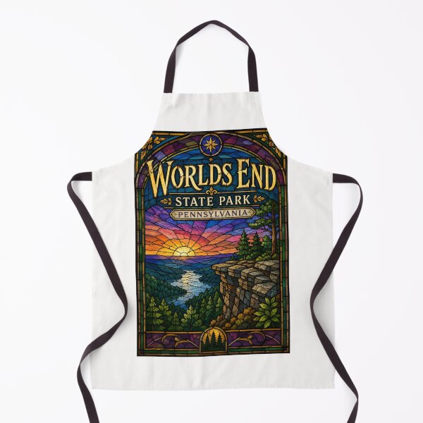 Item preview, Worlds End State Park Pennsylvania Loyalsock Canyon Sunset designed and sold by Places On Earth.