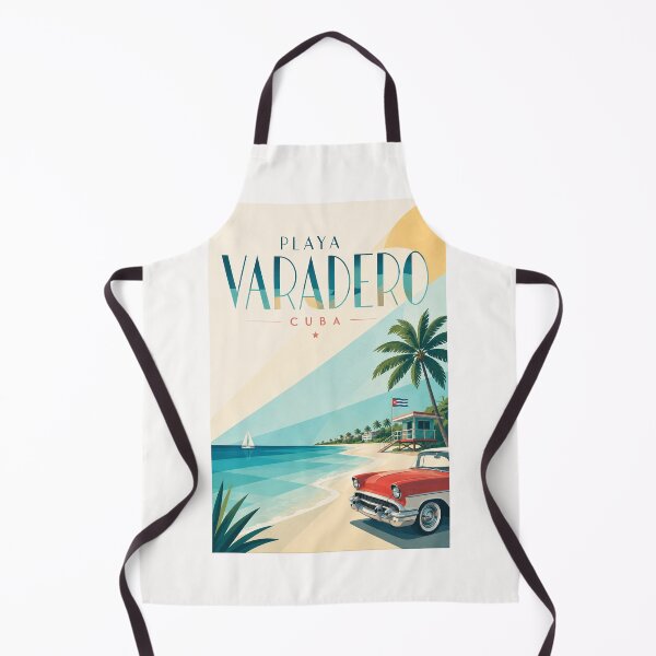 Item preview, Playa Varadero Cuba Caribbean Beach with Classic Cuban Car designed and sold by Places On Earth.