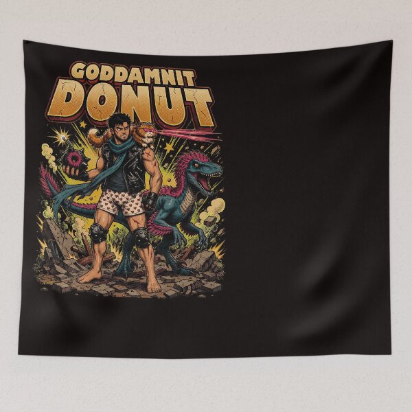 Item preview, Dungeon Crawler Carl Tshirts Goddamnit Donut Princess Donut Fantasy designed and sold by Hydlaaksmndriss.
